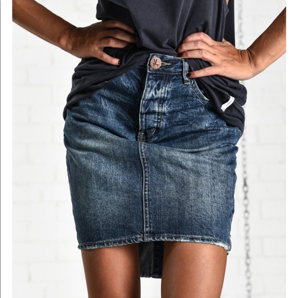 One Teaspoon Dresses & Skirts - NEW • One Teaspoon • 2020 Deep Velvet Denim Skirt